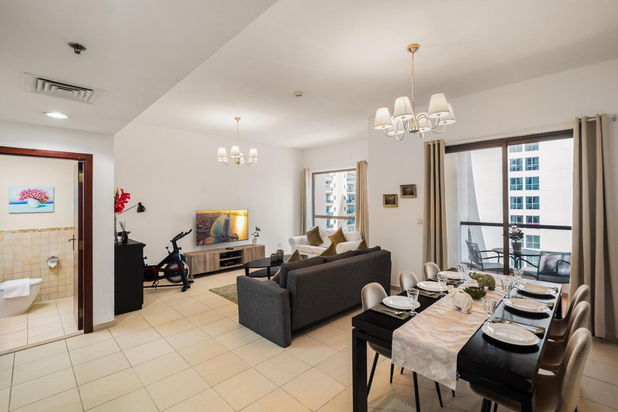 Beautiful 2Br & 4Br Apartments On Jbr Beach, Walking Distance To Bluewaters Island - By Sunkissed Holiday Homes Dubái Exterior foto